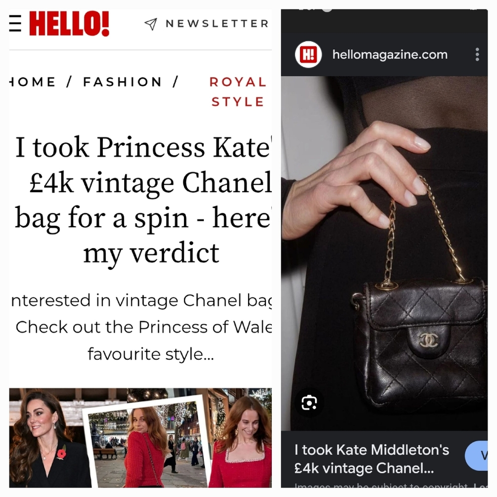 CHANEL lambskin Mini Mini Matelasse Chain Pouch CC vintage made in France luxury - Picture 4 of 17